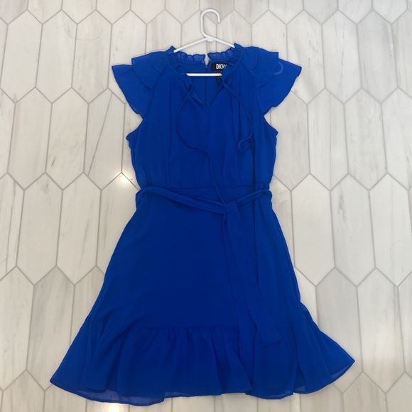 Royal blue DKNY dress, never been worn - Picture 6 of 7